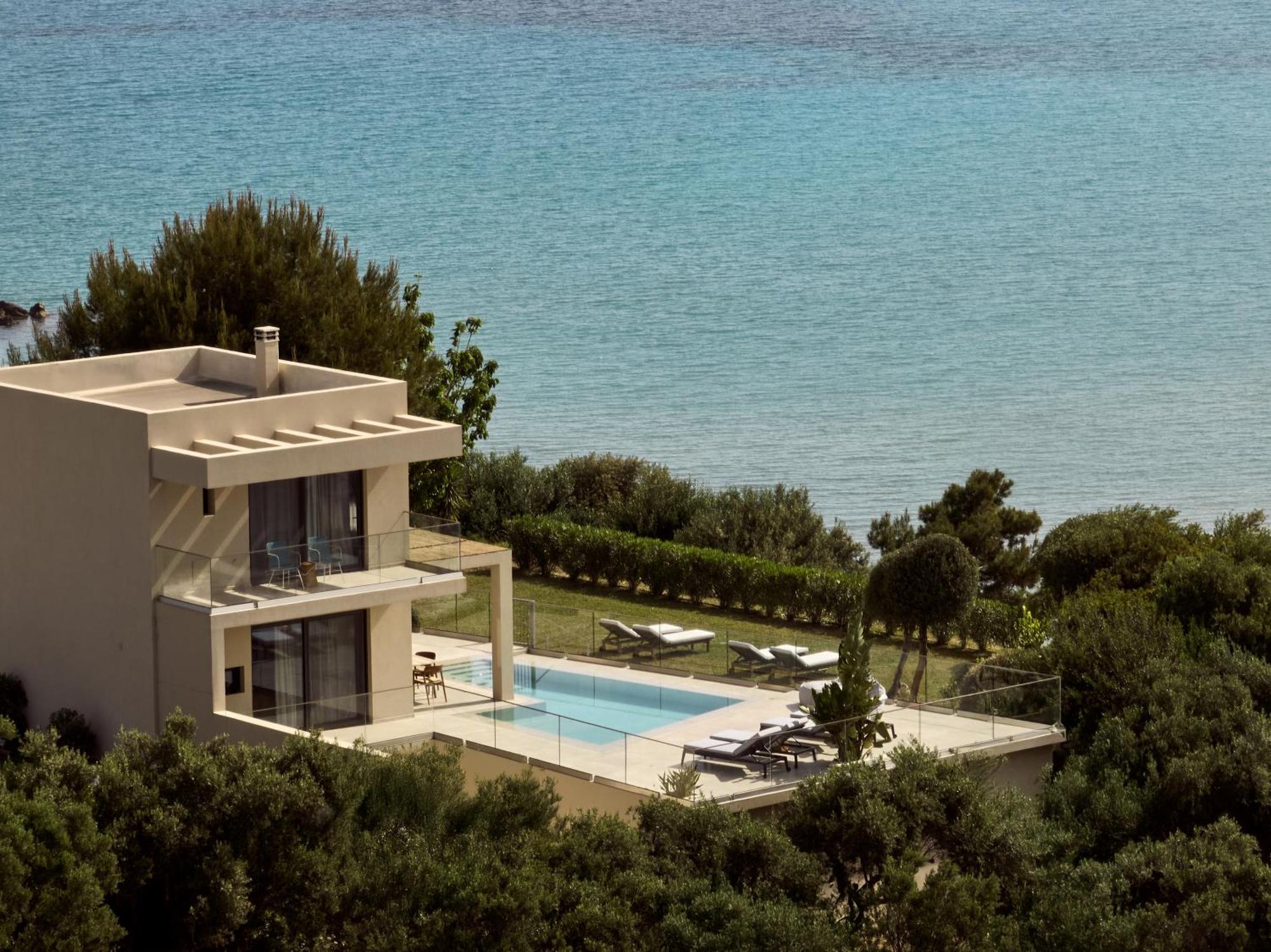 Uparati Villa - Hilltop Sea View Retreat Циливи Экстерьер фото